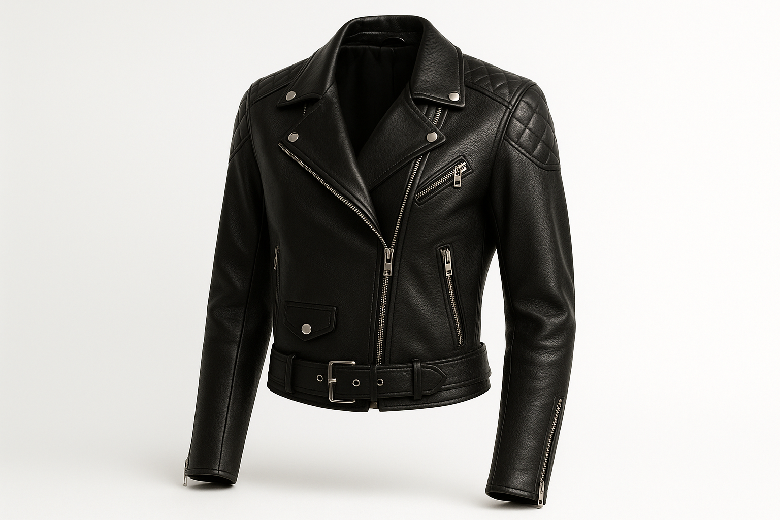 Making a Sleek Moto-Style Leather Jacket